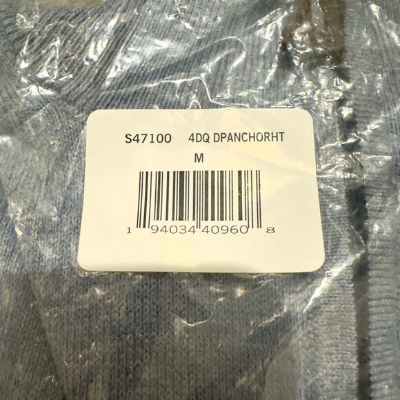 NEW Nautica Sweater Men Medium Blue Navtech 1/4 Zip Long Sleeve Pullover NWT - Picture 14 of 14